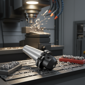 Mandrin de fraisage de type Fervi Weldon pour applications d'usinage de précision - Product Image 3