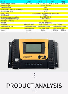 Olar 12V 24V 48 10102020404060608080Mololololar harge ontroller para trabajo solar - Product Image 4