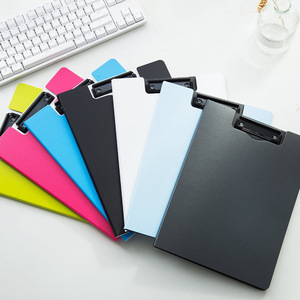 Deli 5016 <b>A4</b> Clipboard With Clip Strong Splint Office Writing Pad Board Colorful Foldable File <b>Folder</b> For <b>Document</b> Storage - Product Image 2