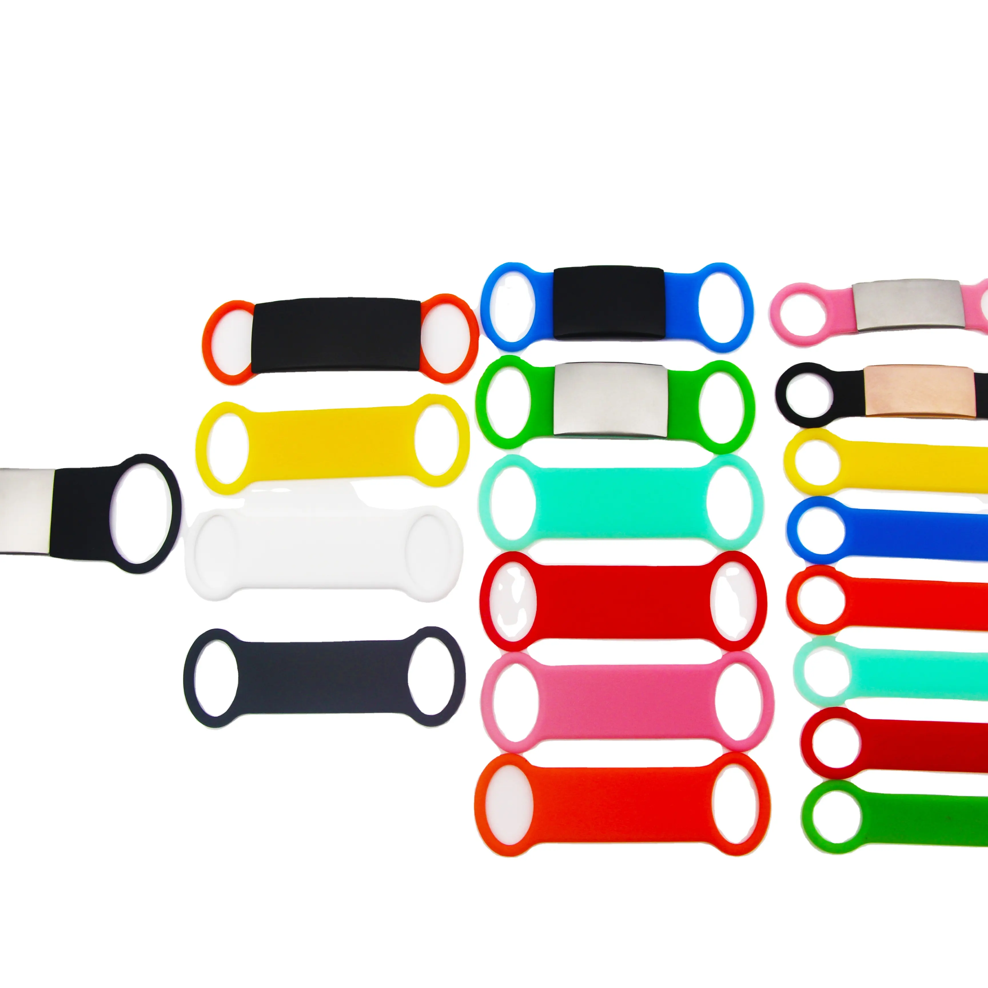 Идентификационная силиконовая бирка для собак с qr-кодом