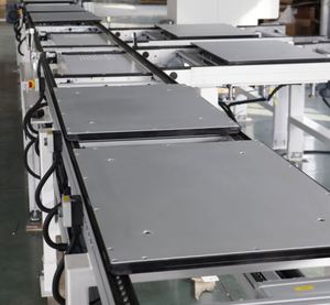 New Free Flow Speed Chain Conveyor Pallet Conveyors for Restaurant Gas Stove Production Assembly Line Stainless Steel - Product Image 1