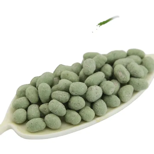 Thai Wasabi beschichtete Erdnüsse Snacks Großhandel Preis Qualität Bio-Hälften Walnuss kern ohne Schale Thai Wasabi Coated