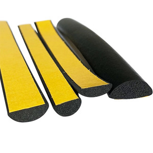 Striscia autoadesiva in espansa EPDM spugna di gomma impermeabile sigillante nastro morbido per <span class=keywords><strong>porta</strong></span> e finestra striscia sigillante - Product Image 6