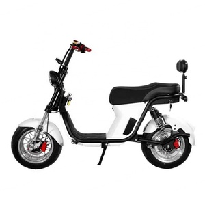Scooter électrique Citycoco 1000W à deux roues et pneus larges, moto populaire, vente chaude, usine chinoise - Product Image 2