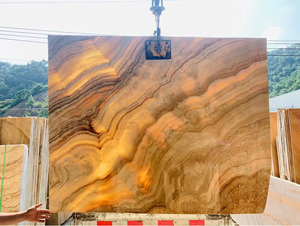 Bán Phiến Đá Onyx Tự Nhiên Màu Vàng Mật Ong Chất Lượng Cao - Product Image 2