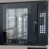 Boulangerie industrielle Pain Pizza Boîte d'épreuvage 5 plateaux Air chaud Pont électrique Combinaison Four combiné Four intégré