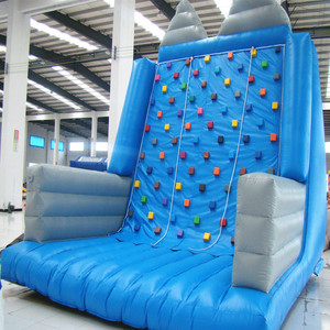 Pared <span class=keywords><strong>de</strong></span> <span class=keywords><strong>escalada</strong></span> inflable colorida para niños, equipo <span class=keywords><strong>de</strong></span> juegos para patio interior, juegos deportivos inflables personalizados, gran oferta - Product Image 2