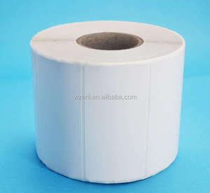 Miễn phí mẫu tự dính trống biểu tượng tùy chỉnh nhiệt vận chuyển nhãn 10x15 cm in ấn mã vạch nhãn CuộN - Product Image 3