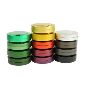 Vente chaude de haute qualité boîtes de conserve Snus personnalisées boîte <span class=keywords><strong>en</strong></span> <span class=keywords><strong>étain</strong></span> conception de forme ronde à bas <span class=keywords><strong>prix</strong></span> Services d'usinage boîte Snus <span class=keywords><strong>en</strong></span> métal de qualité - Product Image 5