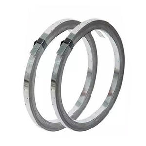 Bandas de acero perforado Sgcc Dx51d, tiras de acero galvanizado coreano, cinta Z40, precio por bobina - Product Image 2