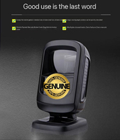 Lecteur de codes QR authentique DS9208 pour plateforme de numérisation, pistolet de lecture de codes pour pharmacies, scanner de paiement mobile pour supermarchés