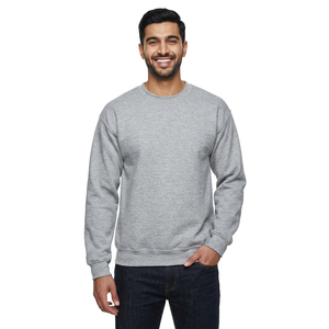 Sudadera Unisex de Forro Polar con Cuello Redondo, Manga Larga, Jersey Básico para Hombre, Venta al Por Mayor, Nueva Colección 2026 - Product Image 1