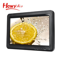 Barato 10 pulgadas 12V VGA BNC AV puertos LED Monitor para pantalla de cajero de computadora