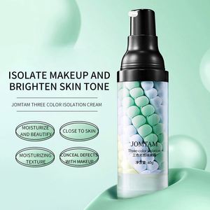 JOMTAM IMAGES Base de maquillage imperméable à l'eau Blanchissant rajeunissant Éclaircir la peau Pore Priming 3 couleur crème anti-cernes - Product Image 4