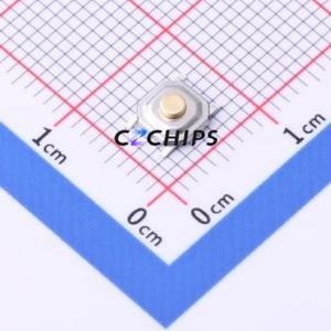 TS-KG87S-AT18F Tactile Switch SMD-4P,5.2x5.2mm Switch Single Pole Single Throw Round Button 2.5N Vertical Mount - Product Image 1
