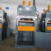 Presse à balles hydraulique VS175 automatique verticale pour station d'ordures ménagères, presse à balles pour carton et plastique, compacteur à balles 60T