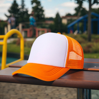 Casquettes de baseball AZOV en coton vierges, style trucker, 5 panneaux, en mousse et maille, pour le sport, le golf, la course, le streetwear, cadeaux promotionnels personnalisés en gros