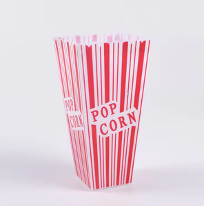 Caja de Palomitas de Maíz Personalizada de Fábrica, Cajas de Papel para Palomitas de Maíz con Impresión de Logotipo o Palabra Palomitas - Product Image 1