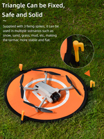 Bantalan pendaratan lipat Universal, aksesori Drone 40cm untuk DJI Mini 4K/Mini 4/3 Pro/Avata 2/Mavic 3/Mini 2/3 Air 2/2S