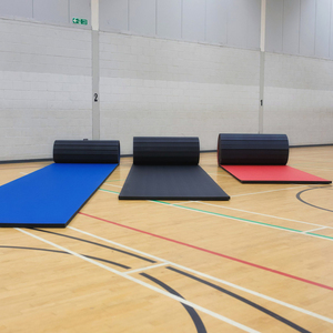 Nhà Máy <span class=keywords><strong>Pe</strong></span> Taekwondo Rollout Phòng Tập Thể Dục Mats Võ Thuật Bjj Jiu Jitsu Đấu Vật Tatami CuộN Ra Judo Thảm Cho Aikido - Product Image 6