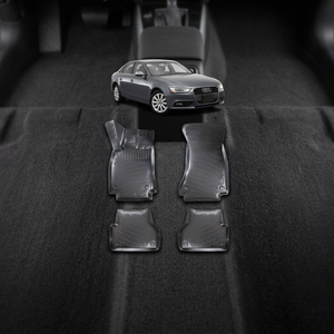 Alfombrilla de Maletero Negra 3D Compatible con Audi A5 2007-2016, Talla Única, Fabricada en Turquía - Product Image 3