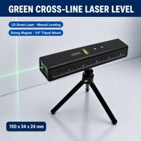 Niveau laser croisé vert portable, 2 lignes 90° °   Outil de marquage, ODM acceptable pour la construction intérieure et la rénovation de la maison