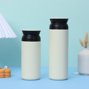 Hot Simple 350ml 500ml Stainless Steel Insulated Travel Mug Portable <strong>Vacuum</strong> Coffee &amp; Tea Thermos Cup <strong>with</strong> <strong>Strainer</strong> for Camping - Product Image 6