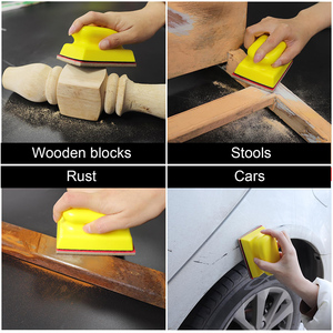 Papel de <span class=keywords><strong>Lija</strong></span> Húmedo y Seco Reutilizable, Almohadillas de Lijado para Metal, Madera, Muebles, Modelos, Paneles de Yeso, Pulido, Papel de <span class=keywords><strong>Lija</strong></span> de Carburo de Silicio - Product Image 2