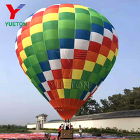 Ballon à Air chaud gonflable de tissu flottant de vol de parc à thème de la publicité colorée Offre Spéciale avec la montgolfière du bon prix