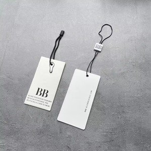 Etiquetas Colgantes de Papel Impresas Personalizadas Biodegradables al por Mayor - Etiquetas Minimalistas con Logotipo para Marcas de Trajes de Baño y Moda - Product Image 2
