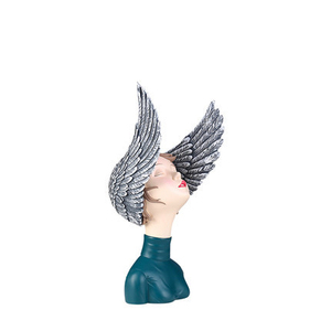 Regali in resina vendita diretta in fabbrica ali dei sogni Figurine articoli per l'arredamento ornamento decorazione della scrivania dell'ufficio domestico - Product Image 5