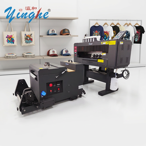 Imprimante DTF automatique YINGHE 30 cm avec deux têtes d'impression XP600, encre DTF, film en rouleau A3 pour transfert thermique sur T-shirt - Product Image 1