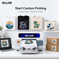 Imprimante DTG pour t-shirts, machine d'impression A3 à 2 têtes XP600, imprimante DTG pour t-shirts en coton, impression directe sur vêtement