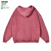 Pull-over à capuche rétro en coton épais 420g pour homme, coupe ample, manches raglan, avec poches, style batik, origine [lieu d'origine]