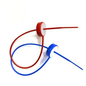 Numbered Pull Tight Mini Plastic Seal Tags for Containers Bank Logistics With Customized Logo QR Code - Product Image 4