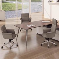 Chaise de bureau ergonomique réglable de luxe en cuir PU moderne à dossier haut avec base en aluminium – Idéale pour salon, salle à manger, utilisation informatique