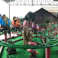 Manège Mini-Grande Montagne-Rouleau Escargot 20 Places pour Enfants, Structure en Acier Extérieure Style Carnaval pour Centres Commerciaux