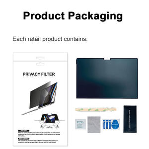 Nano marco pegamento mate antideslumbrante extraíble portátil <span class=keywords><strong>PET</strong></span> Protector de pantalla Filtro de privacidad al por mayor portátil Pantalla de privacidad para ordenador portátil - Product Image 5