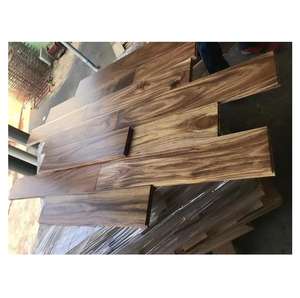 Saten pürüzsüz doğal akasya parke döşeme-5 "x3/4" - Product Image 1