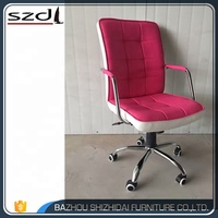 Chaise de bureau au design coloré 2026 avec accoudoirs, mobilier de bureau SD-124
