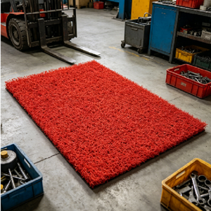 Tappetino in PVC Ecologico 100% Antiscivolo con Base in Schiuma Rigida, Tappetino a Spirale Tipo Spaghetti per Vendita all'Ingrosso - Product Image 2
