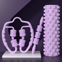 Ensemble de rouleaux en mousse EVA pas cher, mace, colonne de yoga, masseur musculaire, ensemble multi-pièces, combinaison de rouleaux en mousse