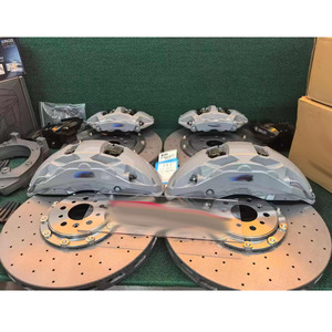 Disco de freno delantero de cerámica de carbono 380x34 370x34 para BMW M5 <span class=keywords><strong>M8</strong></span> / Audi RS6 <span class=keywords><strong>RS7</strong></span> y AMG G63, mejora de rotor CCB 380*34D64 380*32D68 12V - Product Image 5
