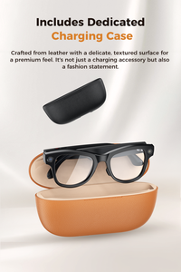 Lunettes de soleil et lunettes intelligentes à commande tactile avec IA, étanches IP67, charge magnétique, vidéo 1080P - Product Image 5