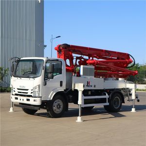 Camions à béton JIUHE, prix bas, Chine, 17m à 70m, machine de transport de béton lourd, camion à béton - Product Image 2