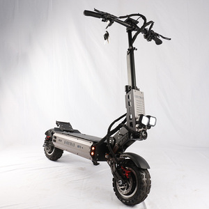 Scooter Eléctrico de 11 Pulgadas y 6000W con Doble Motor, Neumáticos Anchos, Sensor, Diseño Plegable y Alcance de 40-60km - Product Image 6