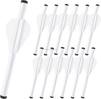 Manchons thermorétractables HT TPU pour ailettes d'arrows pré-empennées, pour la réparation d'arrows en carbone, tir à l'arc, chasse, fourniture d'usine OEM HUANTU