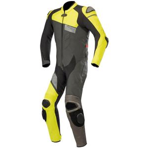 Traje de carreras de motos de una pieza profesional de alta calidad, diseño personalizado con logotipo, características cómodas e impermeables a prueba de viento - Product Image 5