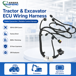 Traktör Ekskavatör Tarım Makineleri ECU CAN OEM için Özel Komple Kablo Demeti - Product Image 1