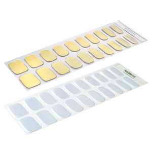 Gel Uv camaleón para uñas, envolturas de uñas artísticas, semicurado, pegatinas de esmalte de uñas con luz, precio de fábrica, novedad - Product Image 4